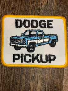 Dodge Pickup Embroidered Patch