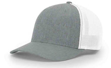 Fitted Heather Grey/White LG-XL