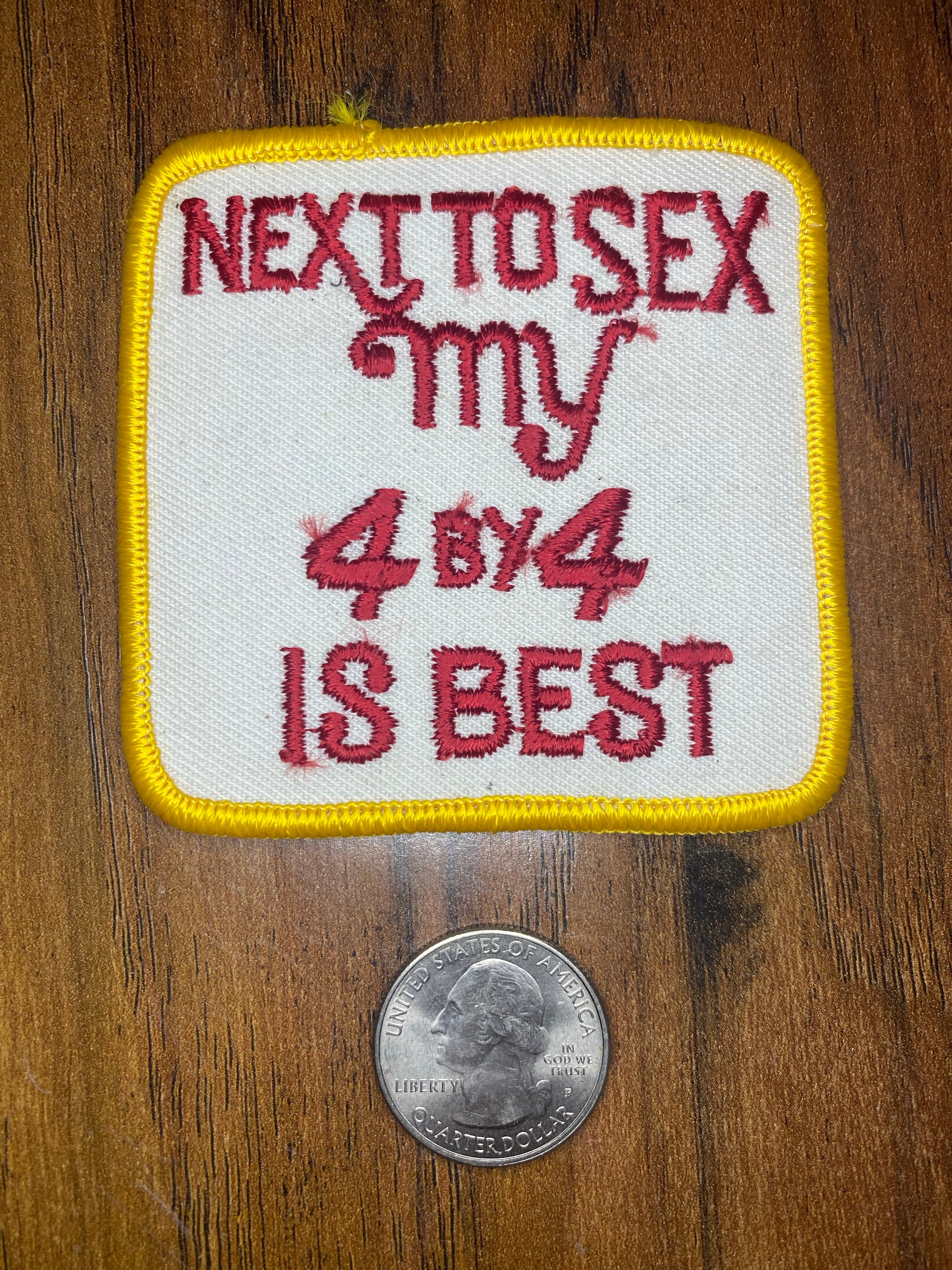 Next To Sex My 4 By 4 Is Best