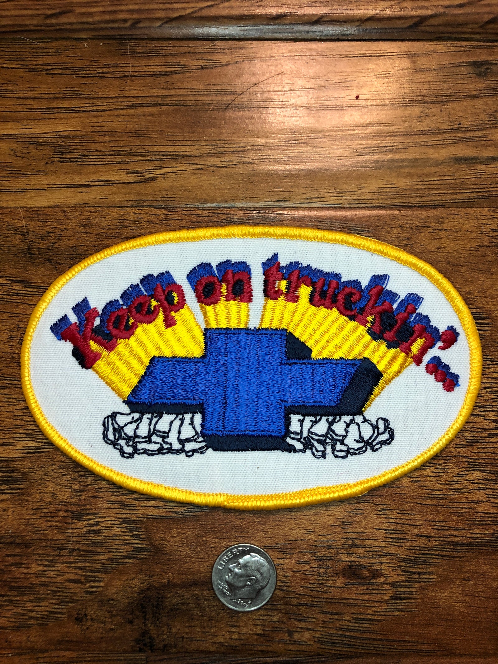 Vintage Keep On Truckin Chevy