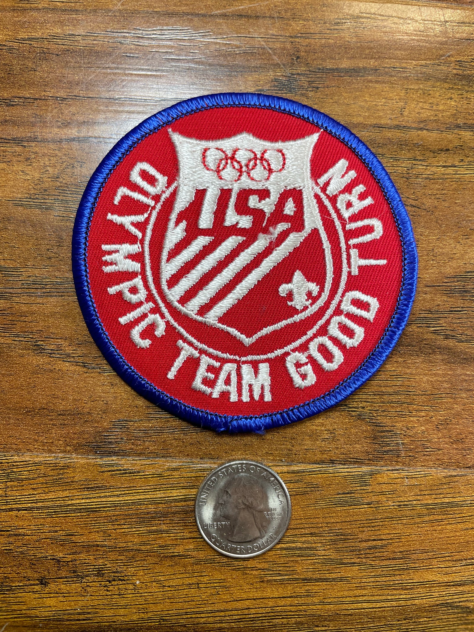 Vintage USA Olympic Team Good Turn
