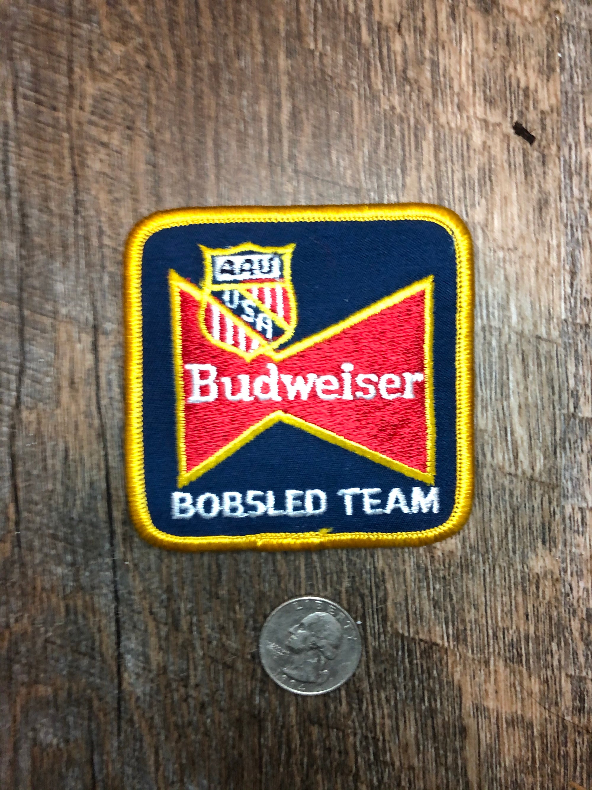 Vintage Budweiser Bobsled Team