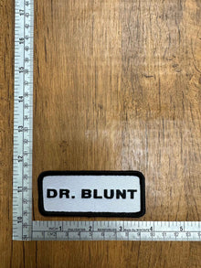 Dr. Blunt Embroidered Patch
