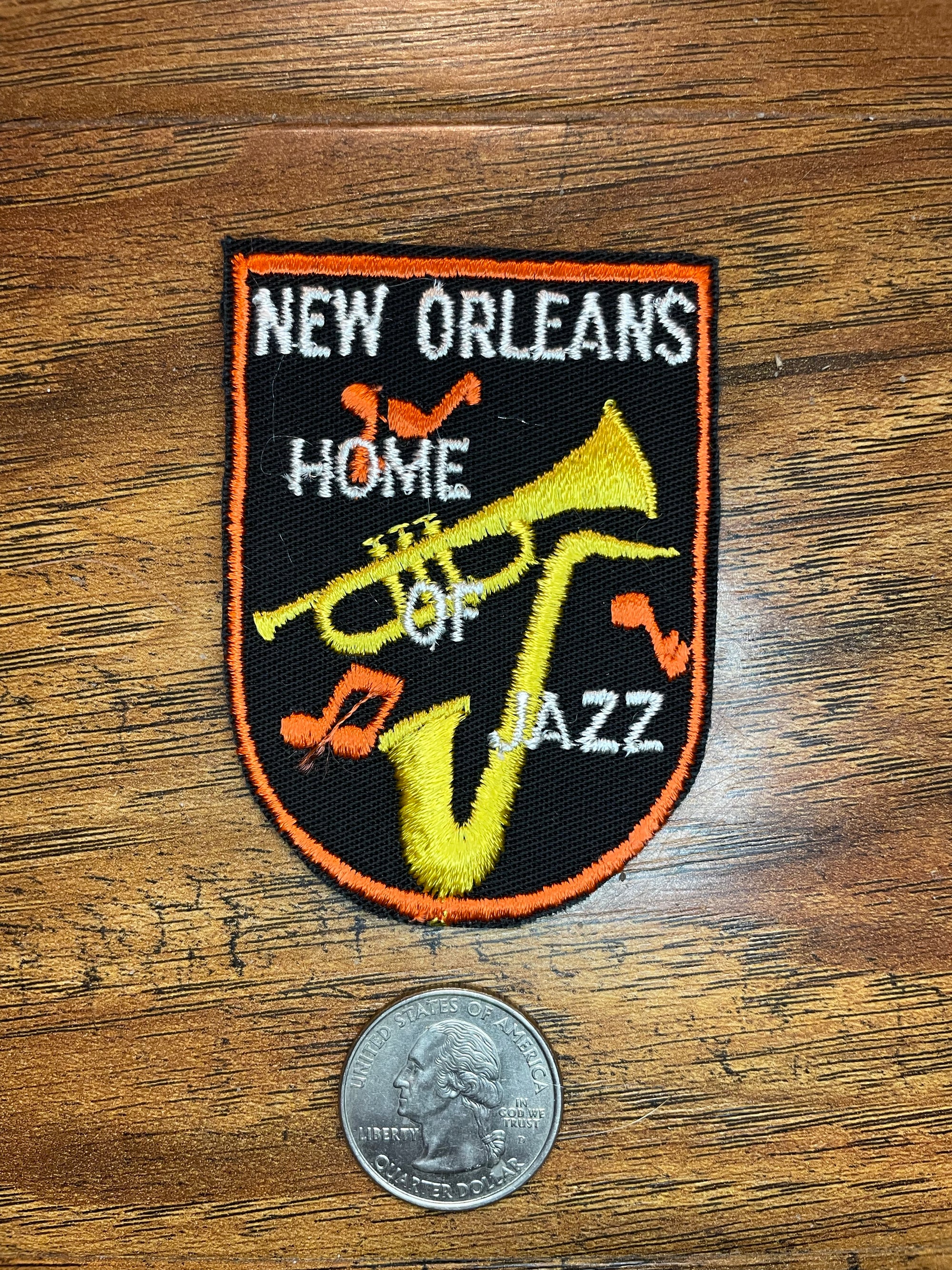 Vintage New Orleans Home Of The Jazz