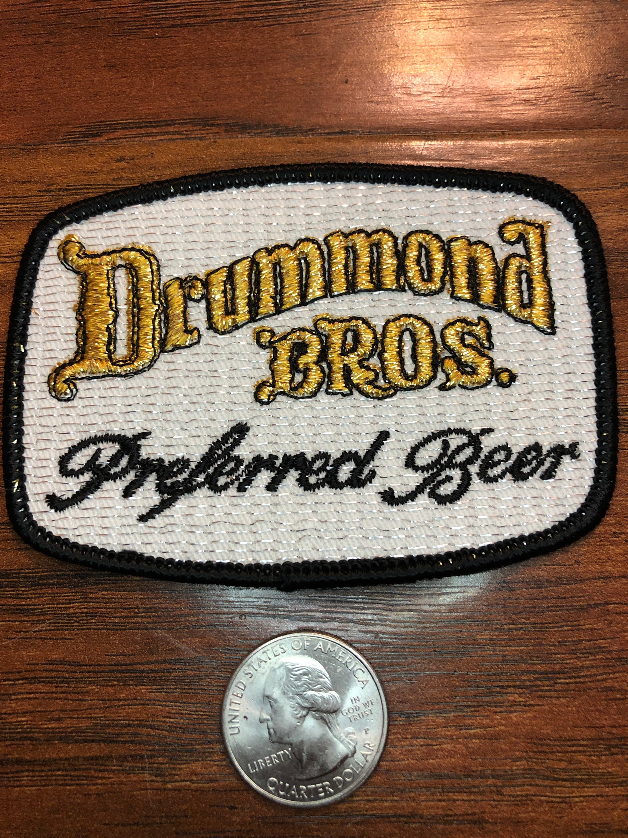 Vintage Drummond Bro’s. preferred Beer