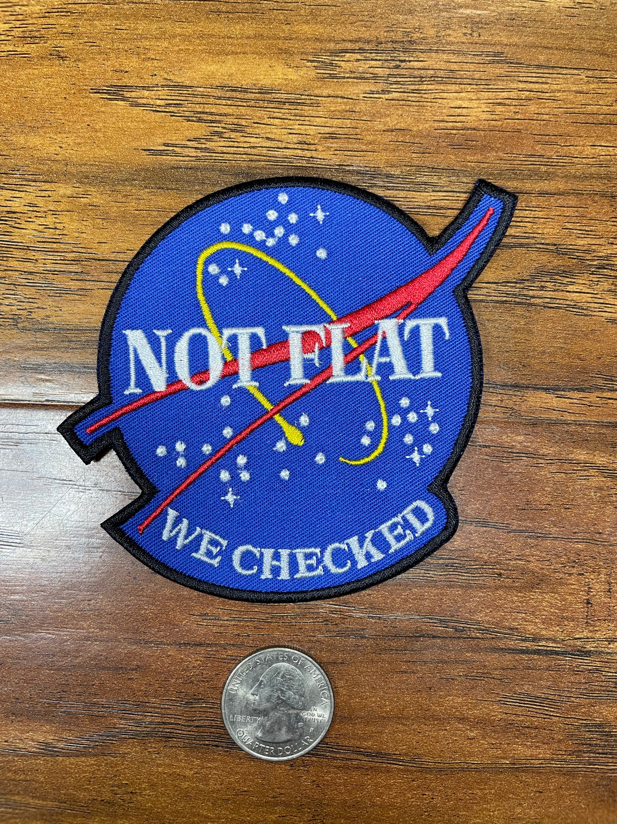 Not Flat We Checked