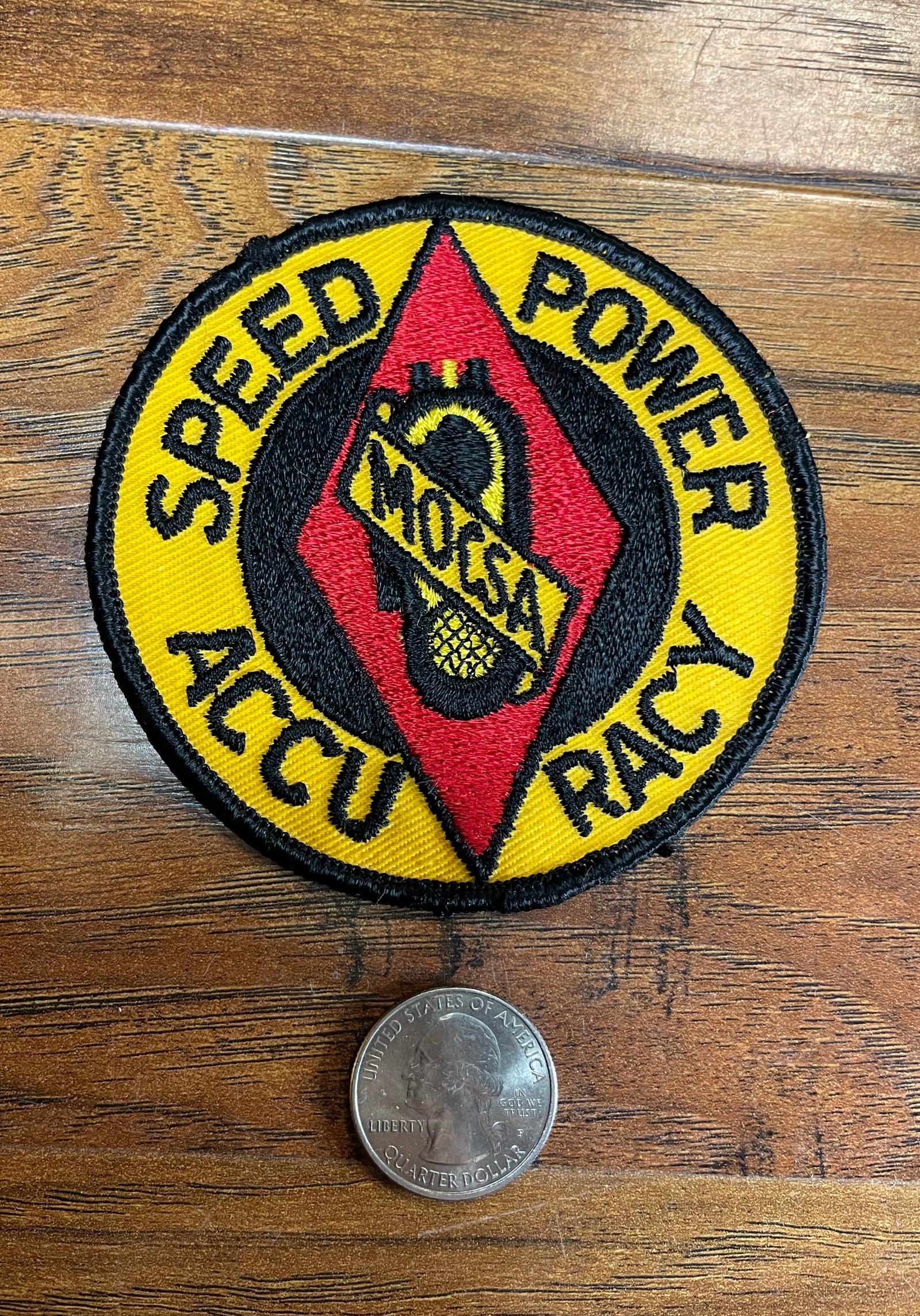 Vintage Speed Power Accuracy- Mocsa