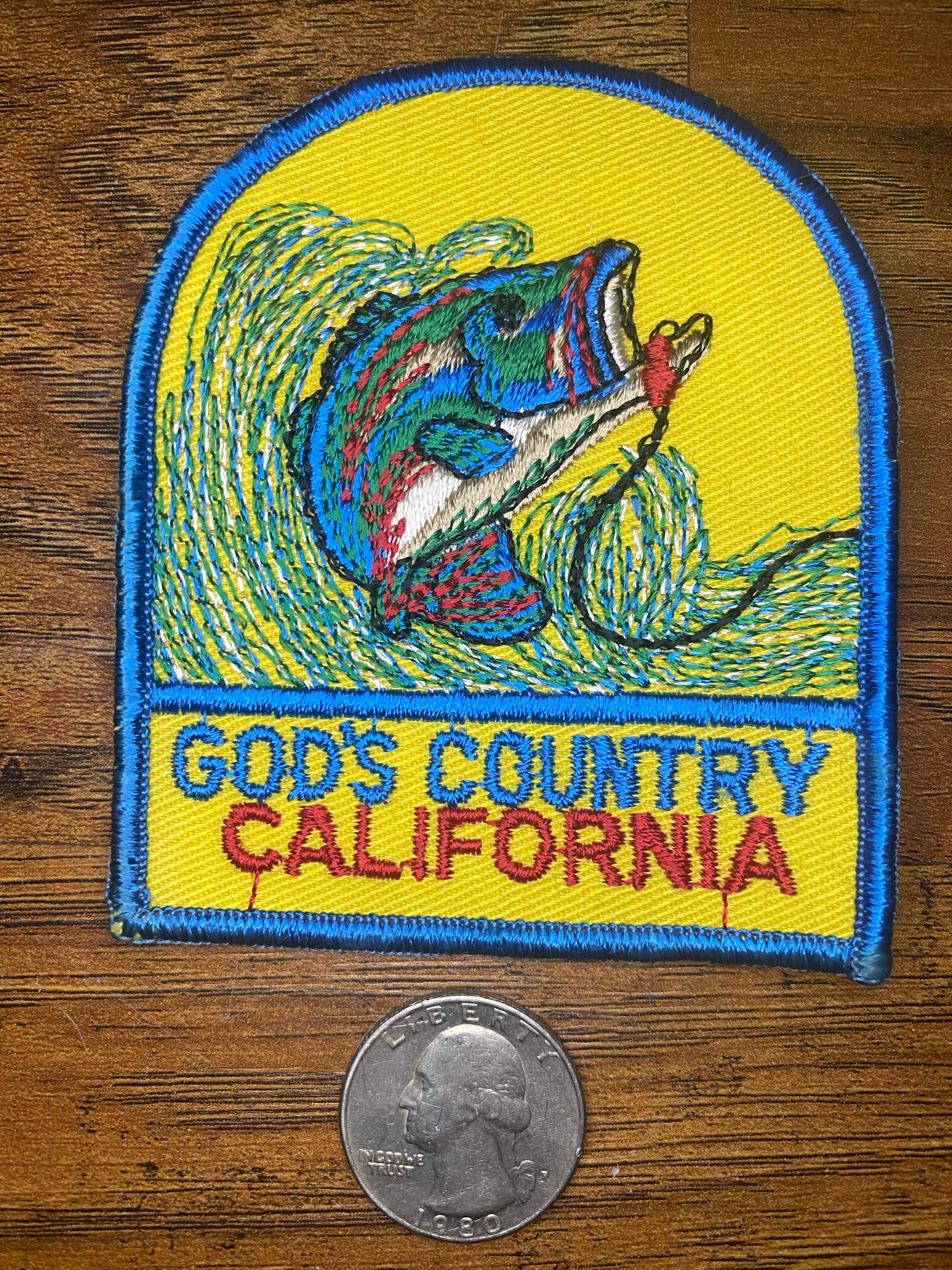 Vintage God’s Country California (Large Patch)