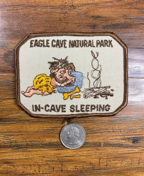 Vintage Eagle Cave Natural Park In Cave Sleeping - The Mad Hatter Company