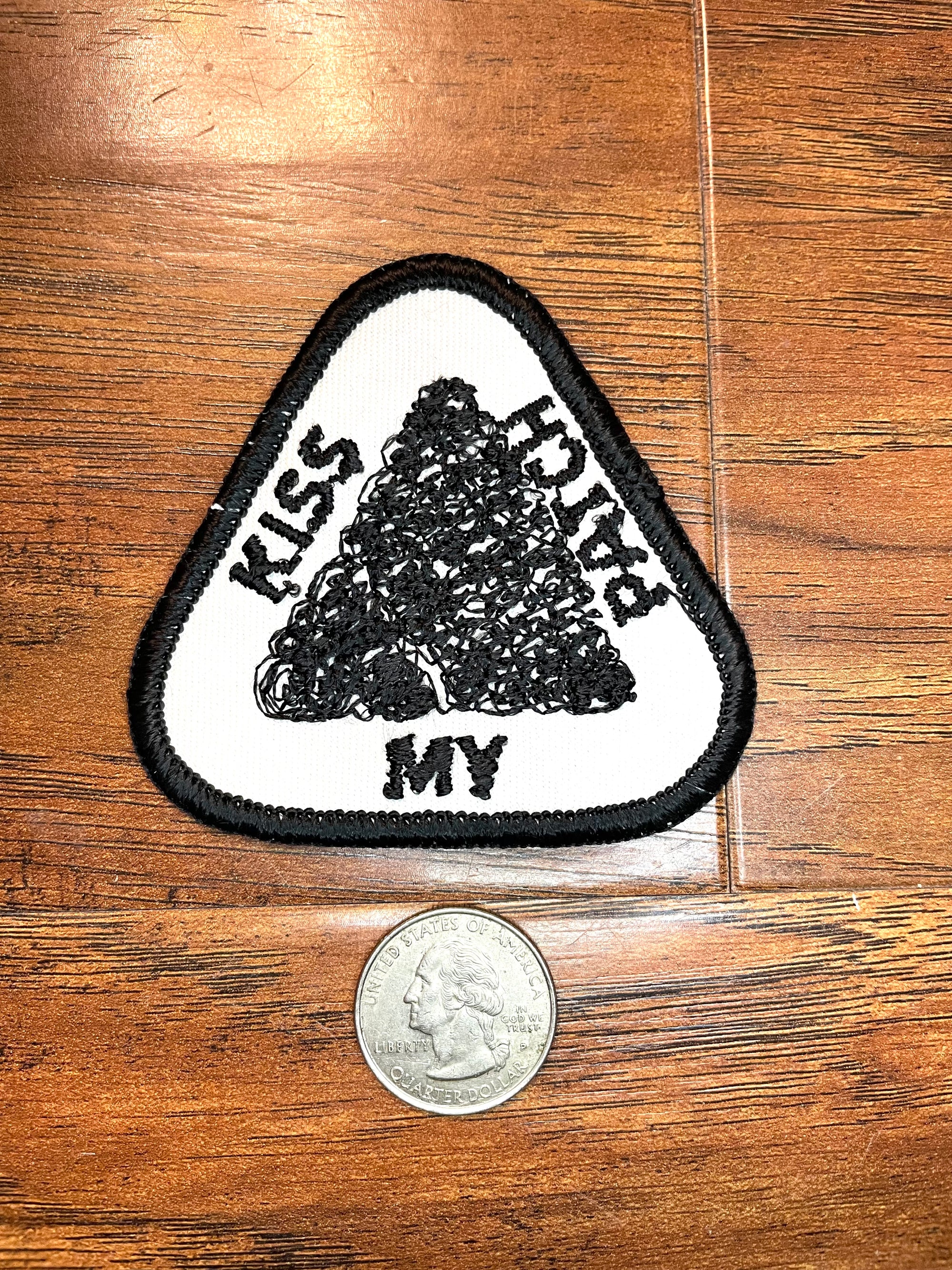 Vintage Kiss My Patch