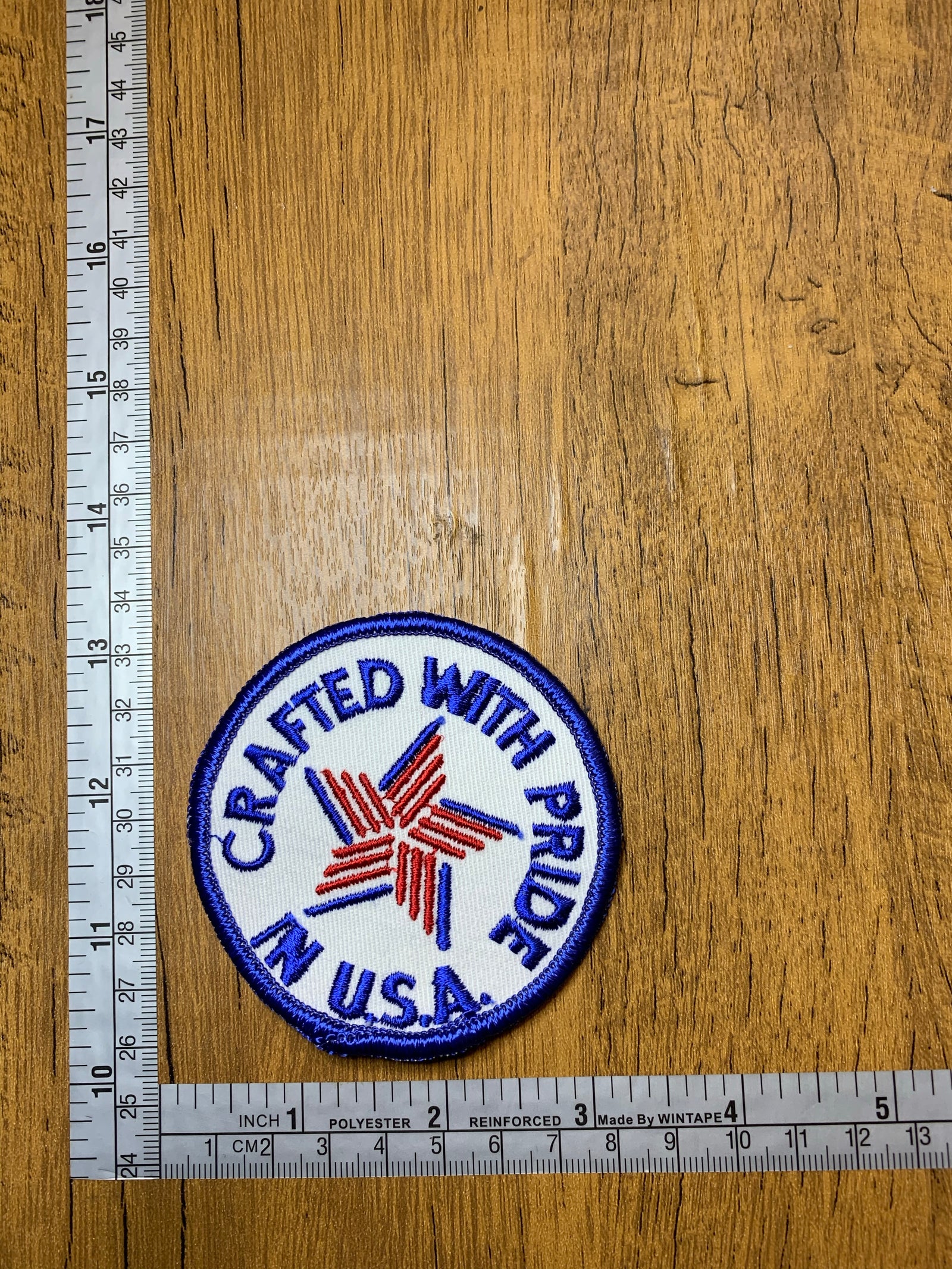 Vintage Crafted With Pride In USA, America, Merica