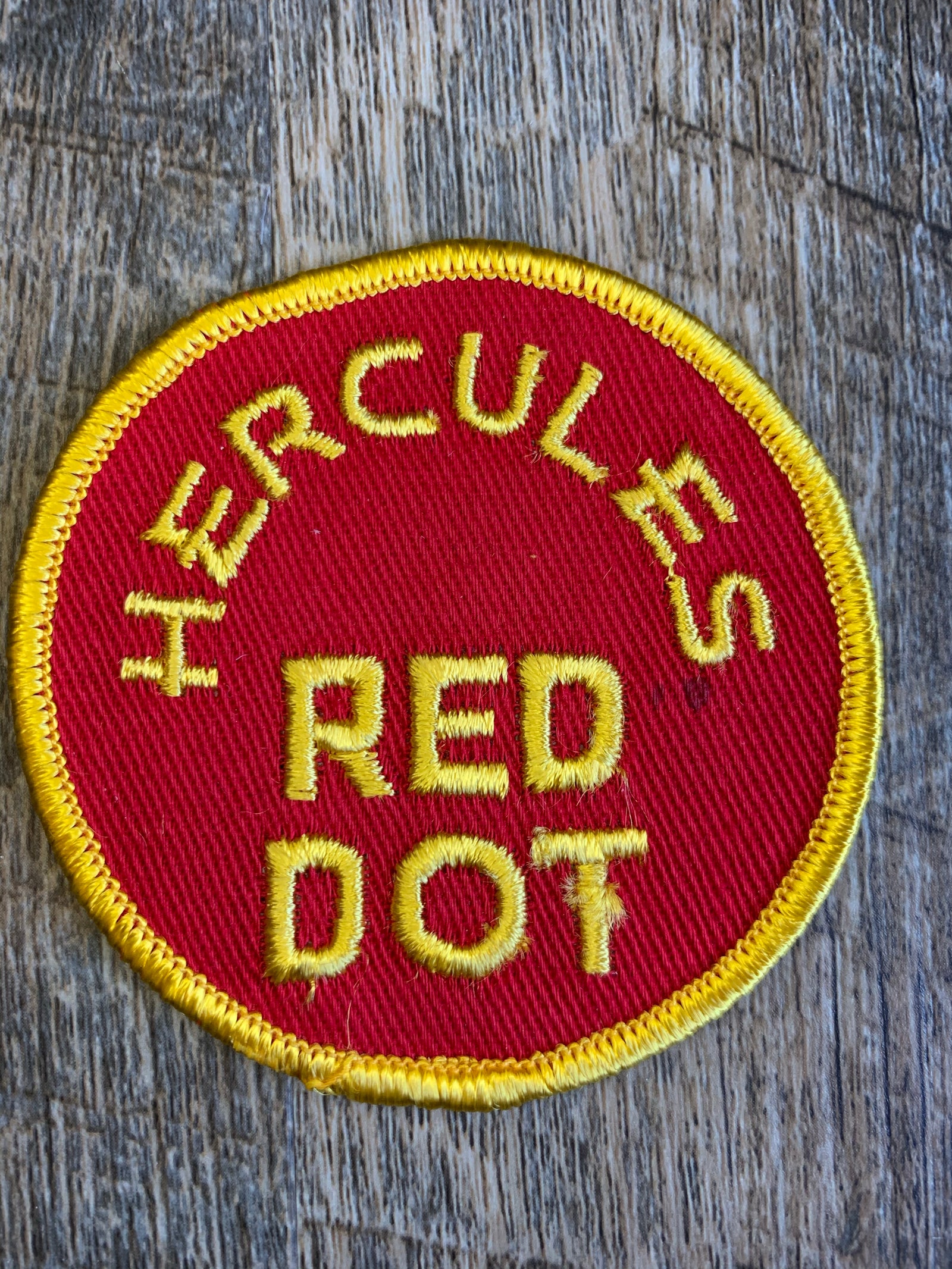 Vintage Hercules Red Dot