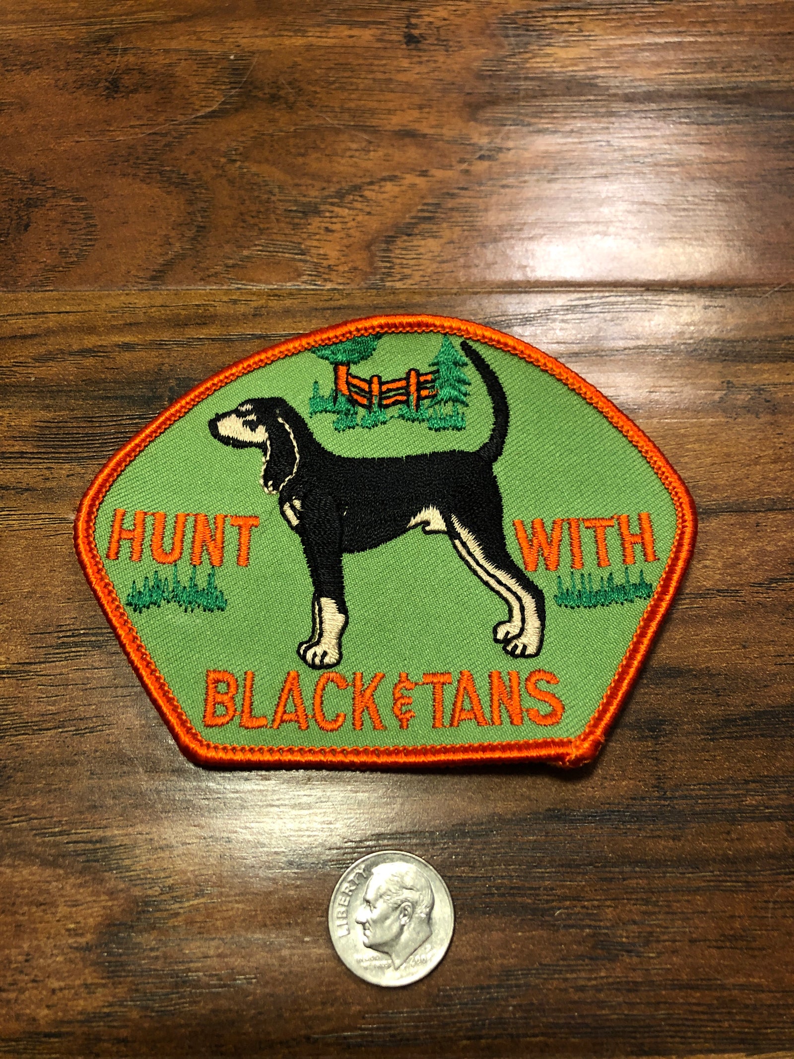 Vintage Hunt With Black Tans