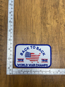 Back To Back World War Champs