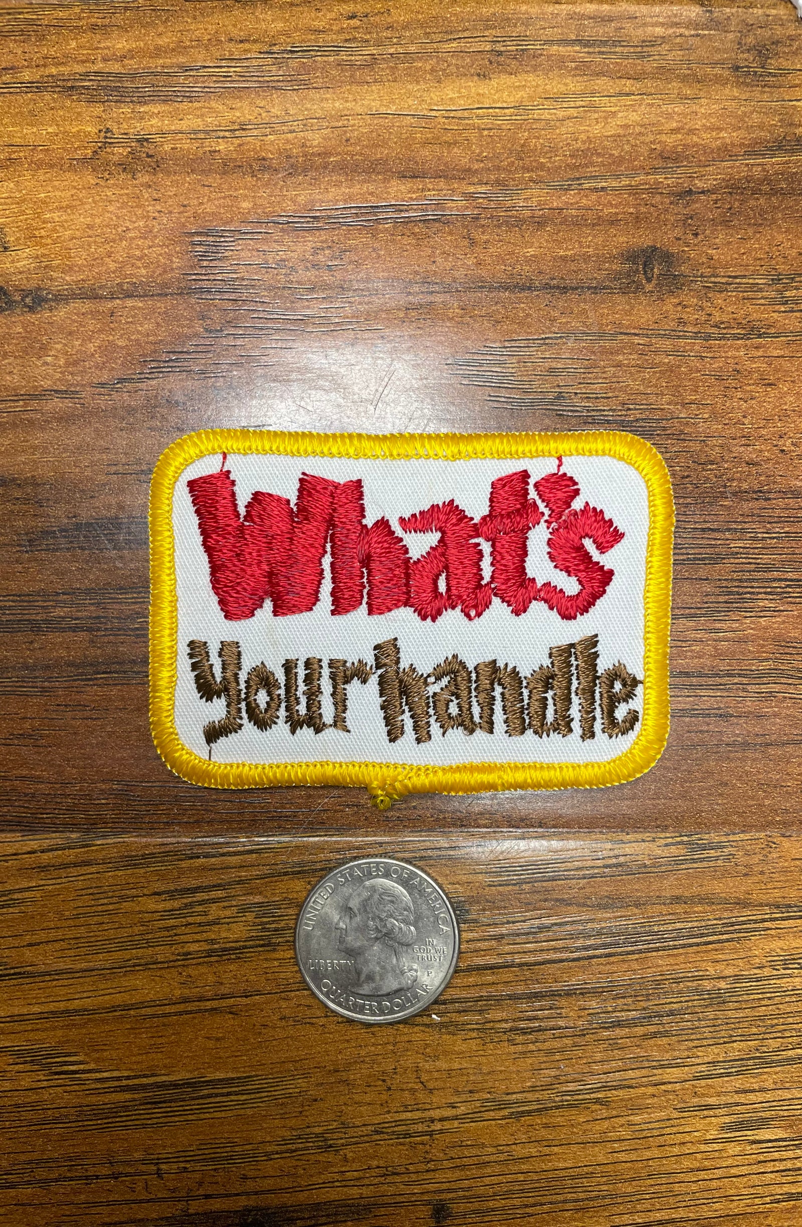 Vintage What’s Your Handle