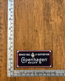 Copenhagen Snuff Embroidered Patch