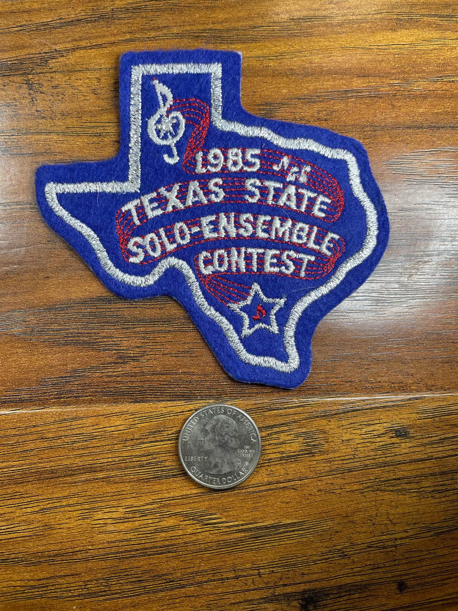 Vintage 1985 Texas State Solo-Ensemble Contest