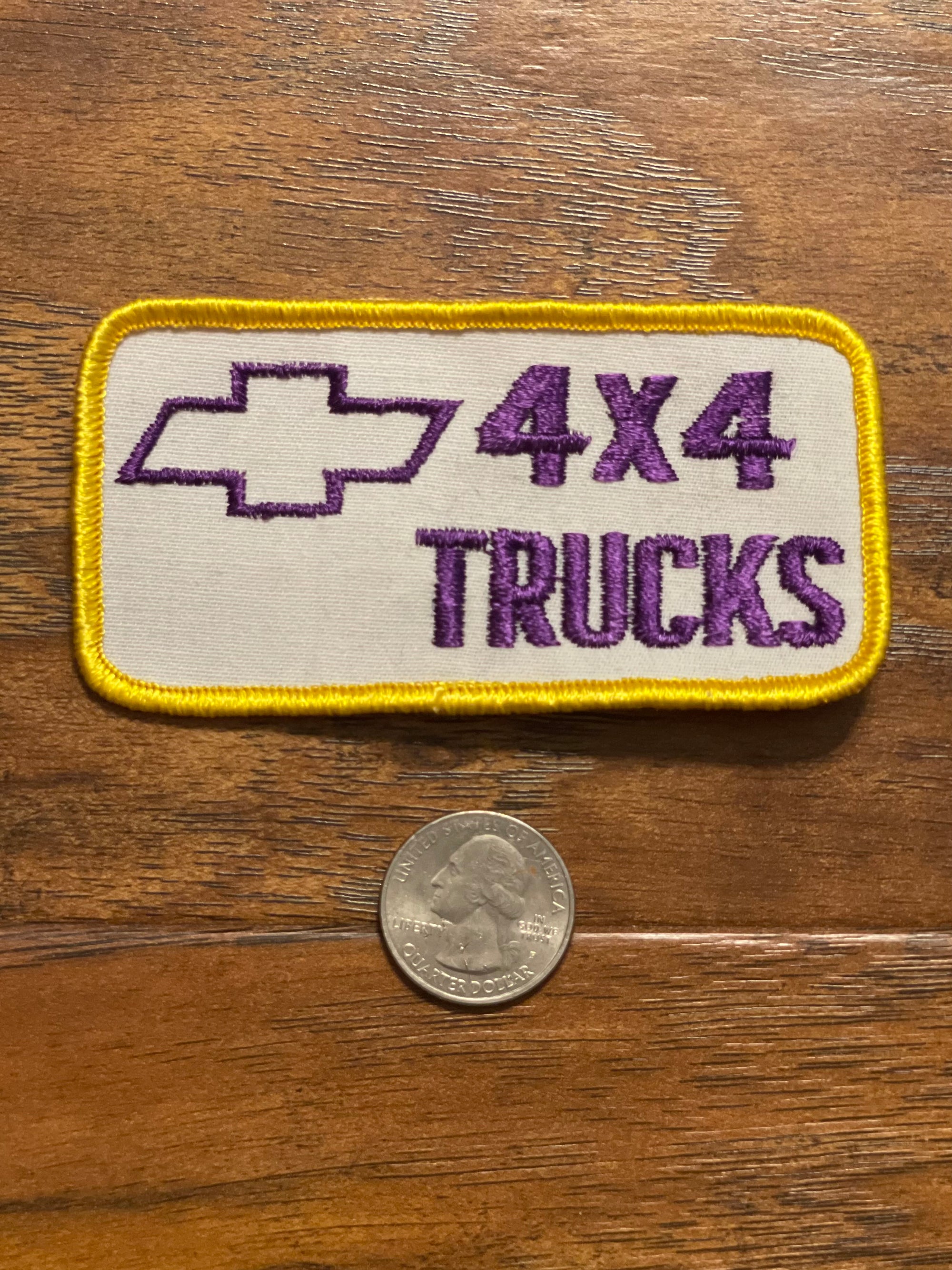 Vintage Chevrolet 4x4 Truck Patch