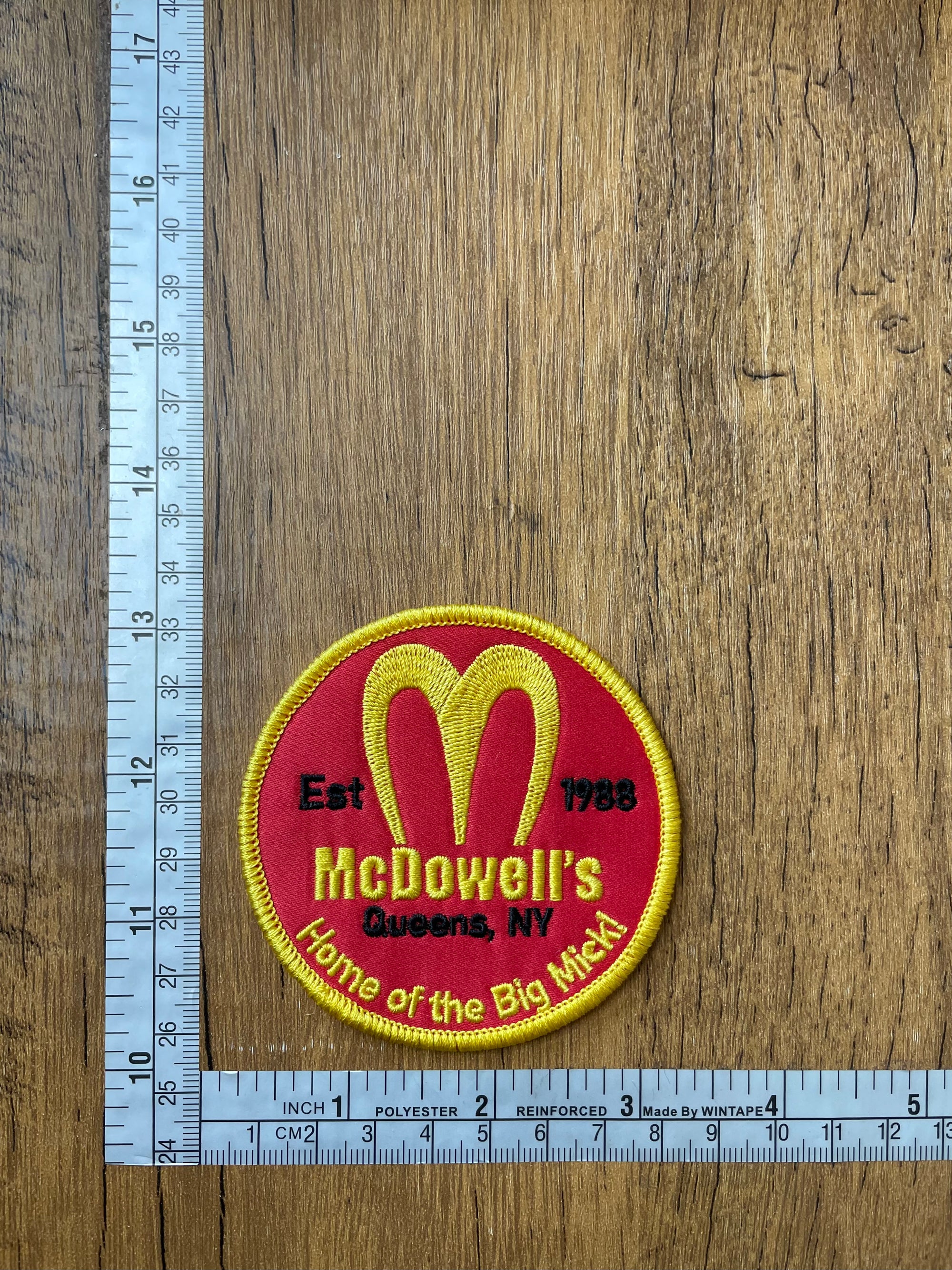 McDowell’s Queens, NY. Home of the Big Mick!