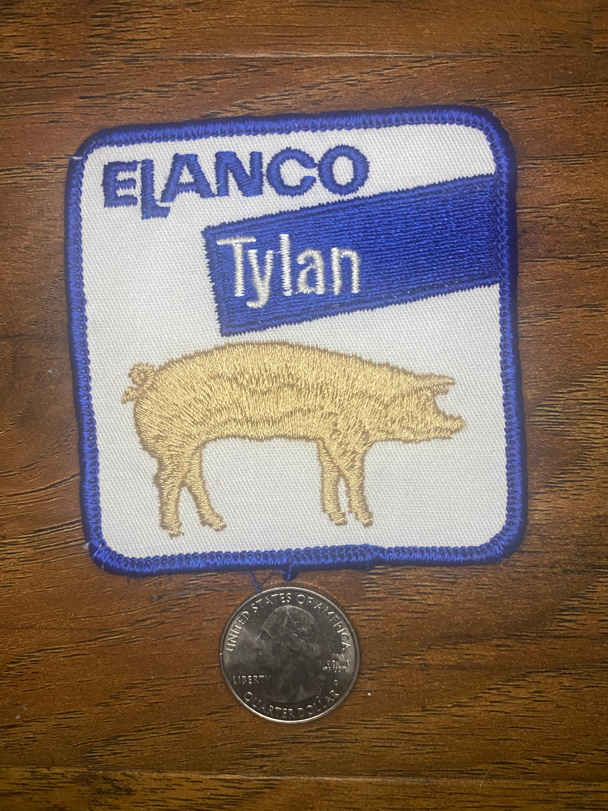 Vintage Elanco Tylan Swing Hog Cattle Feed 1970's