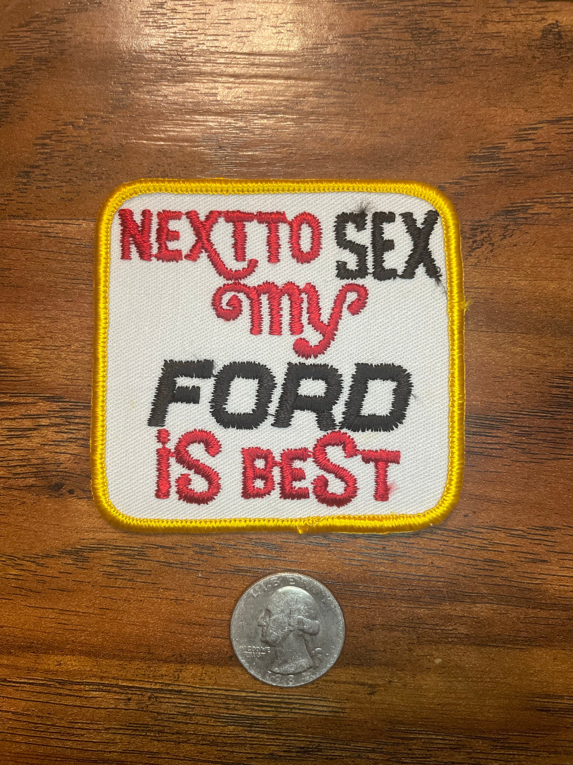 Vintage Next To Sex My Ford Is Best