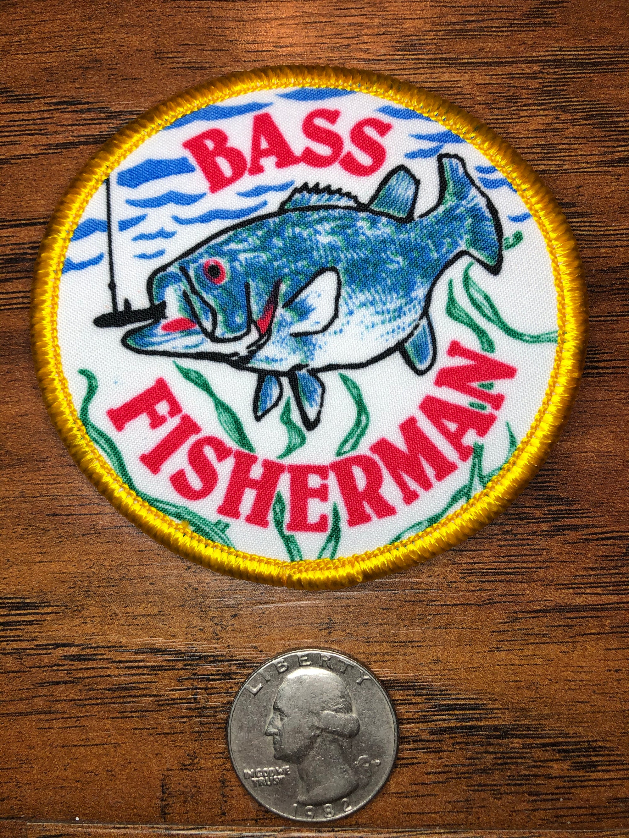 Vintage Bass Fisherman