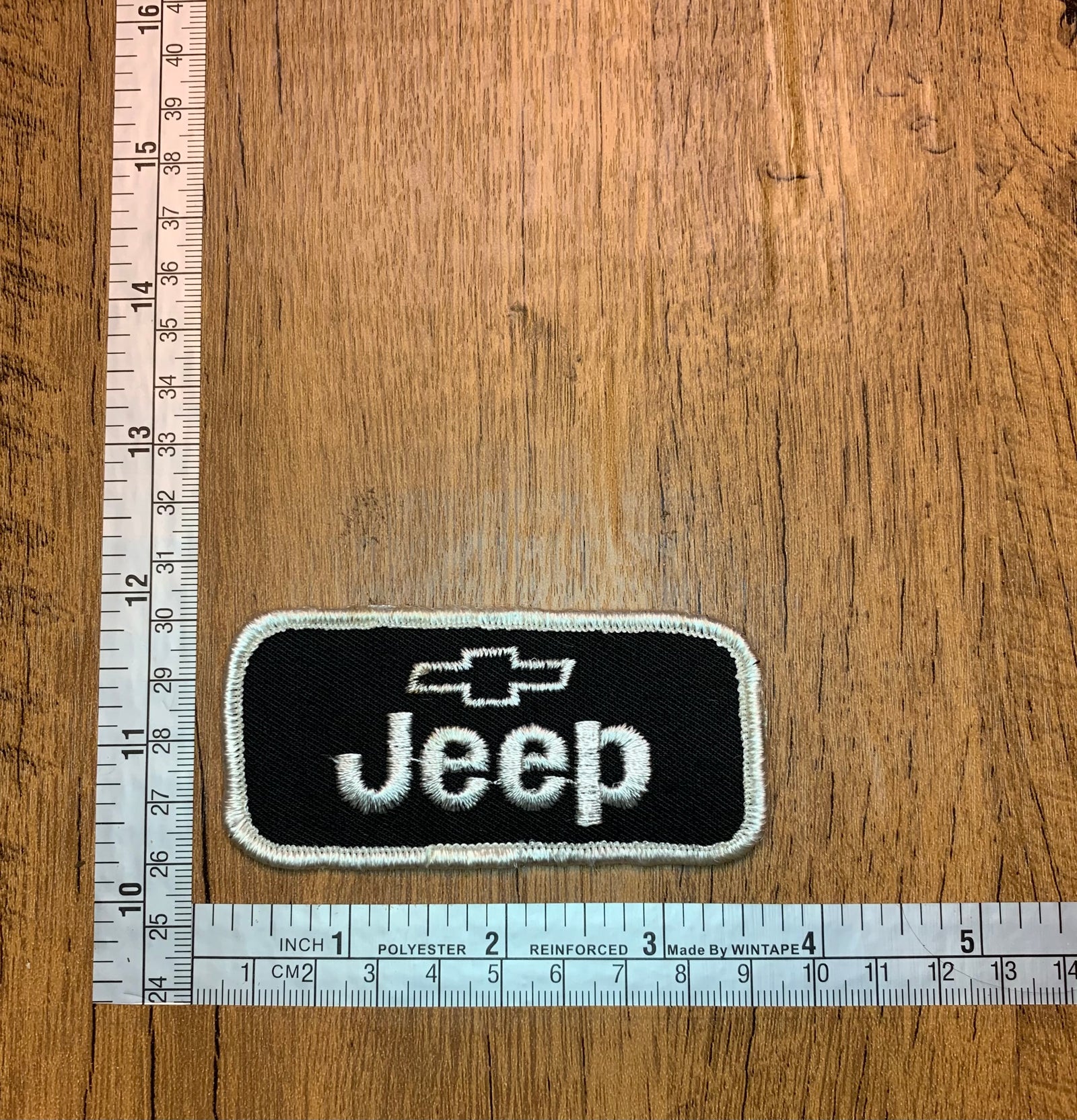 Vintage Jeep Chevrolet Bow Tie 1970's Dealership