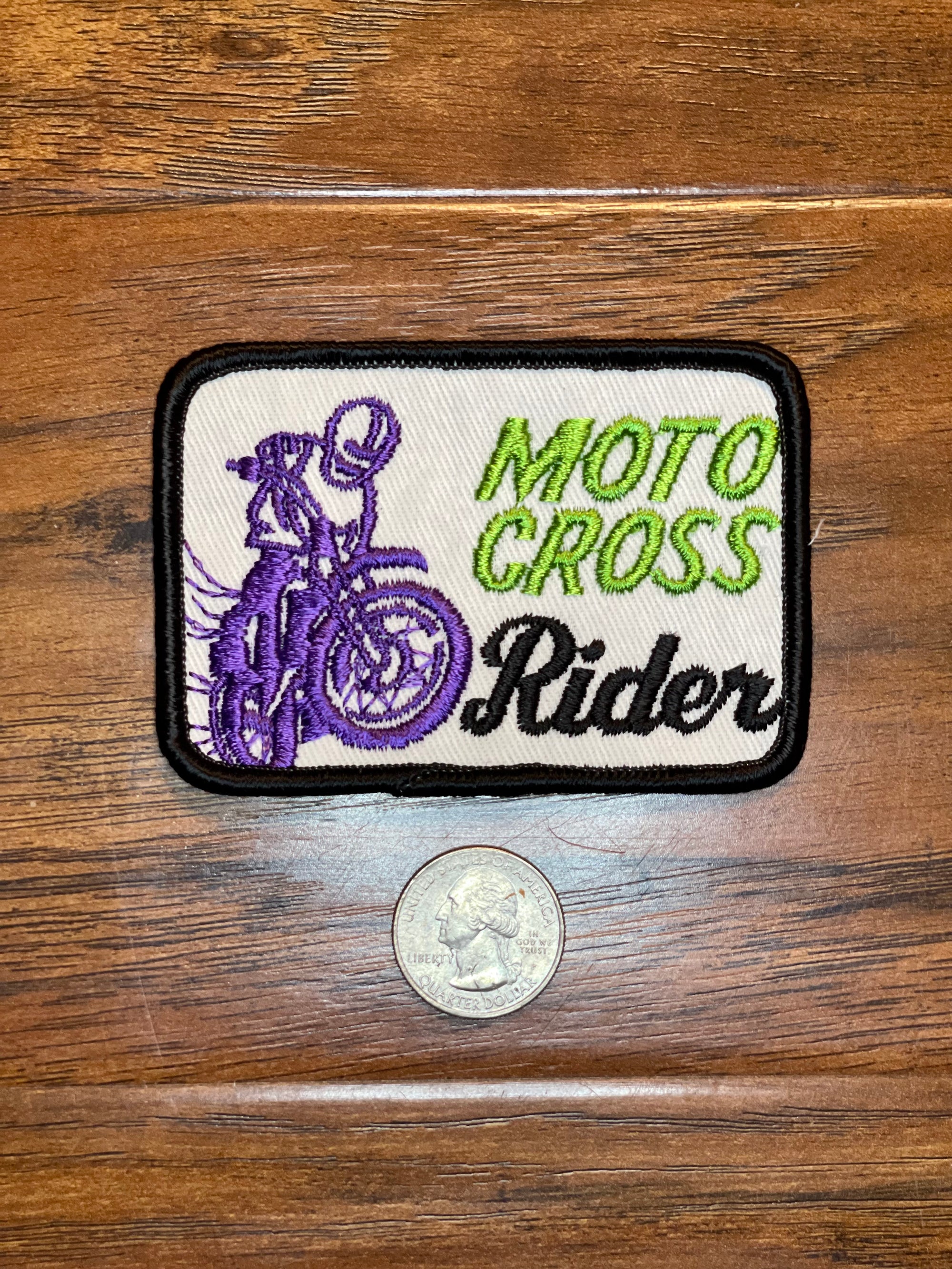 Vintage Moto Cross Rider