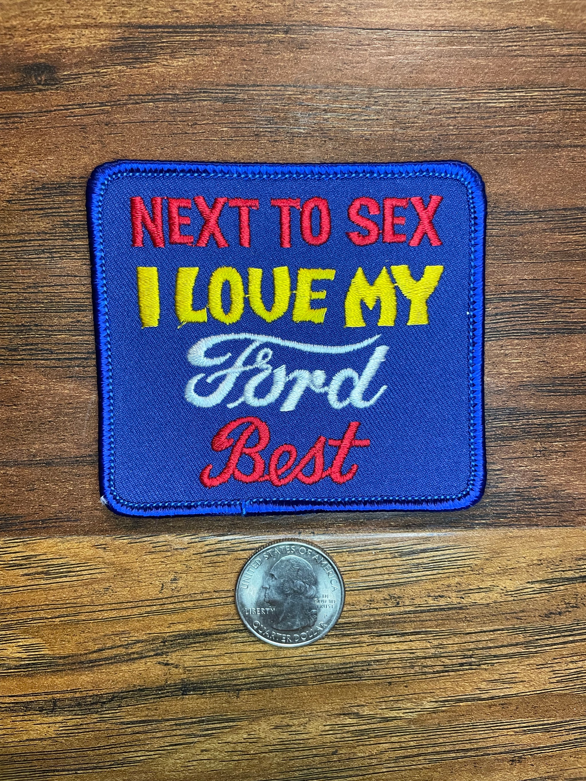 Vintage Next To Sex I Love My Ford Best - The Mad Hatter Company