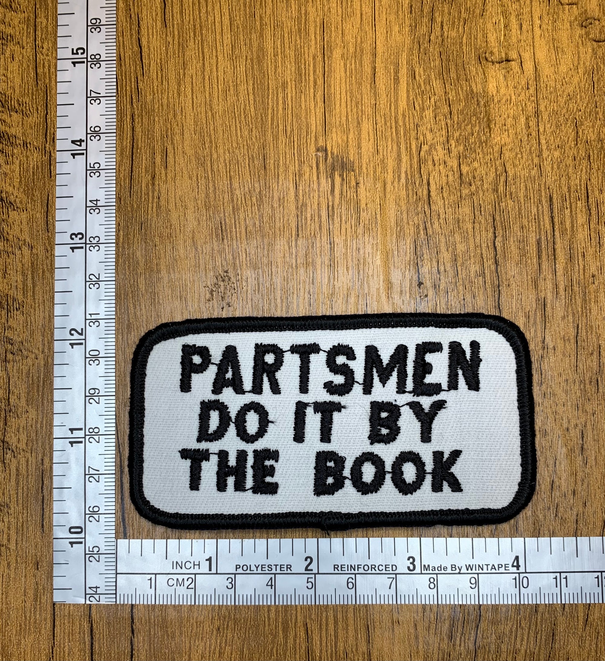 Vintage Parts Men Do It By The Book