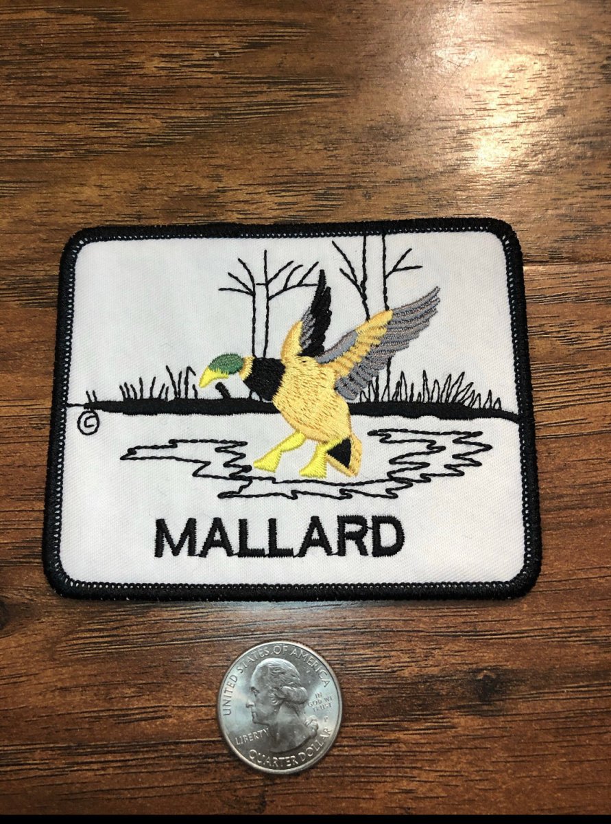 Mallard Duck Patch - The Mad Hatter Company