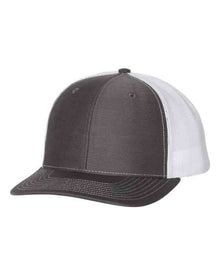 Trucker Charcoal / White Blank Hat