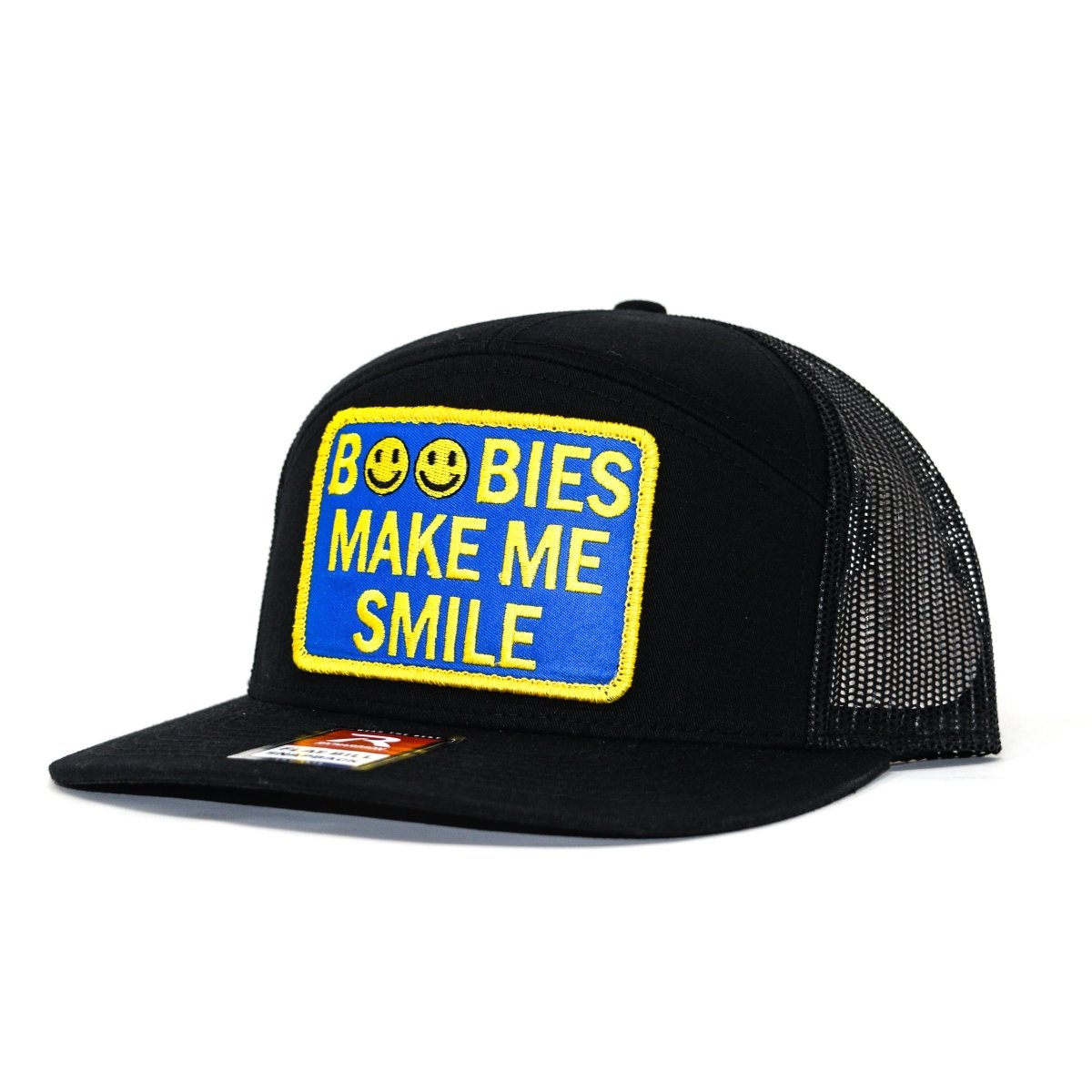 TTC 168 Black - Boobies Make Me Smile - The Mad Hatter Company