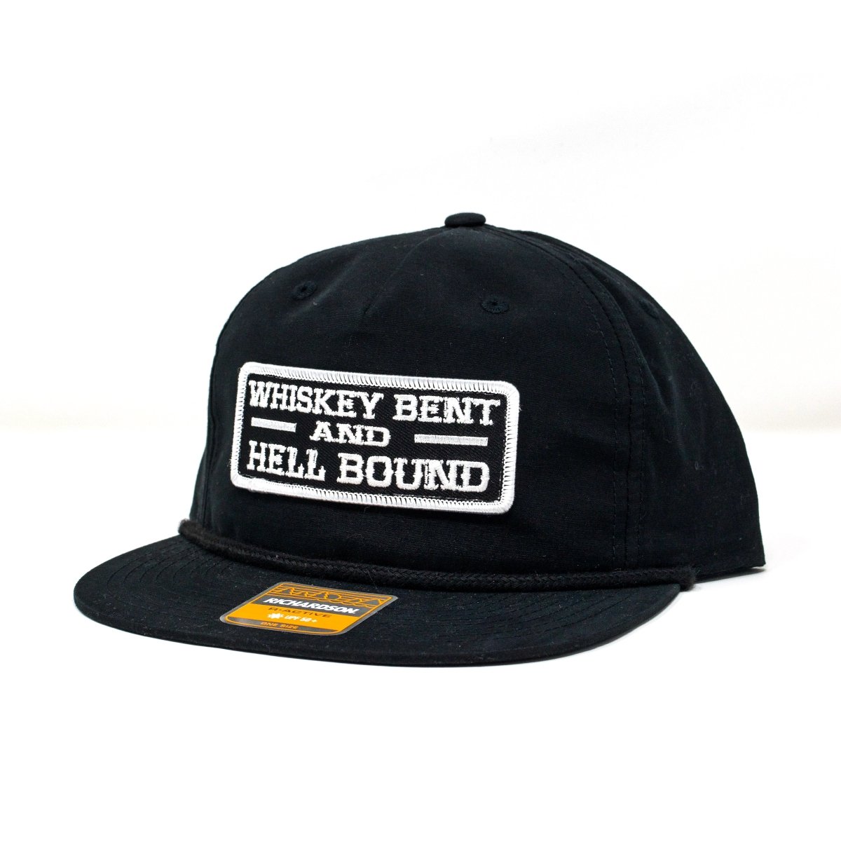 TTC 256 Black - Whiskey Bent & Hell Bound - The Mad Hatter Company