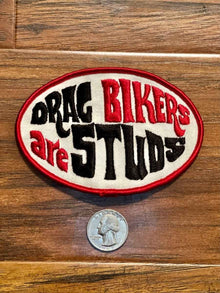 Vintage Drag Bikers are Studs