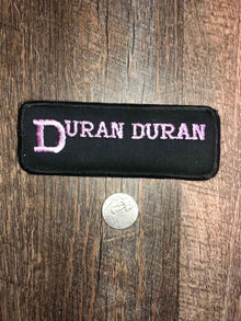 Vintage Duran Duran Embroidered Patch