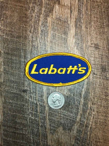 Vintage Labatt’s Embroidered Patch