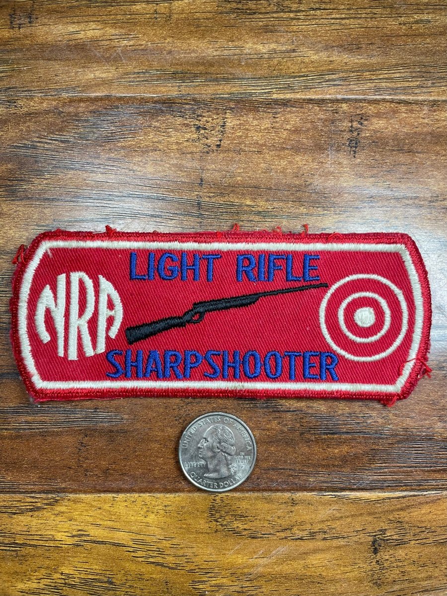 Vintage NRA Light Rifle Sharpshooter - The Mad Hatter Company