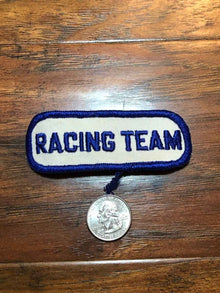 Vintage Racing Team Embroidered Patch