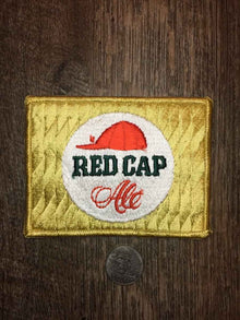 Vintage Red Cap Embroidered Patch