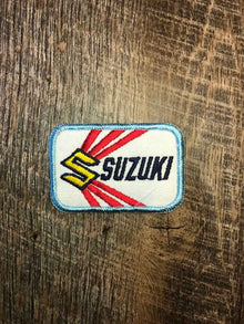 Vintage Suzuki Embroidered Patch