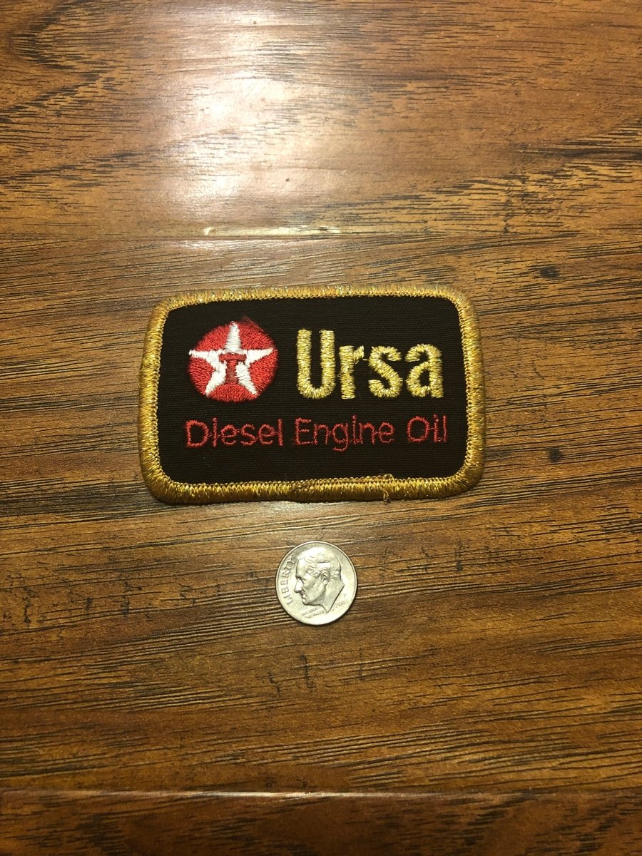 Vintage Texaco Ursa Diesel Engine Oil - The Mad Hatter Company