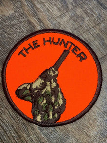 Vintage The Hunter Embroidered Patch