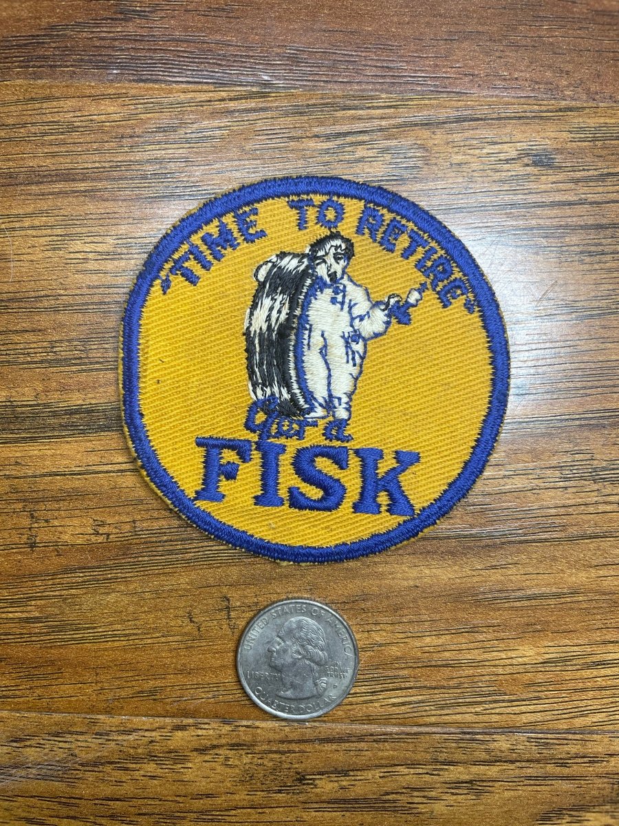 Vintage Time To Retire Fisk - The Mad Hatter Company