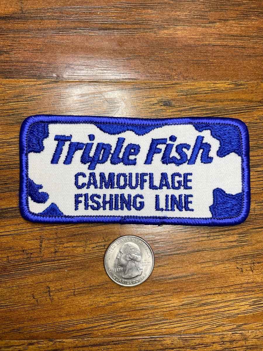 Vintage Triple Fish Camouflage Fishing Line