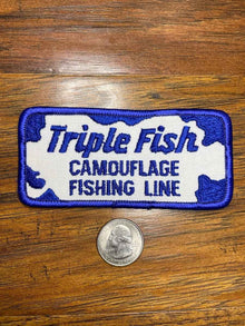 Vintage Triple Fish Camouflage Fishing Line